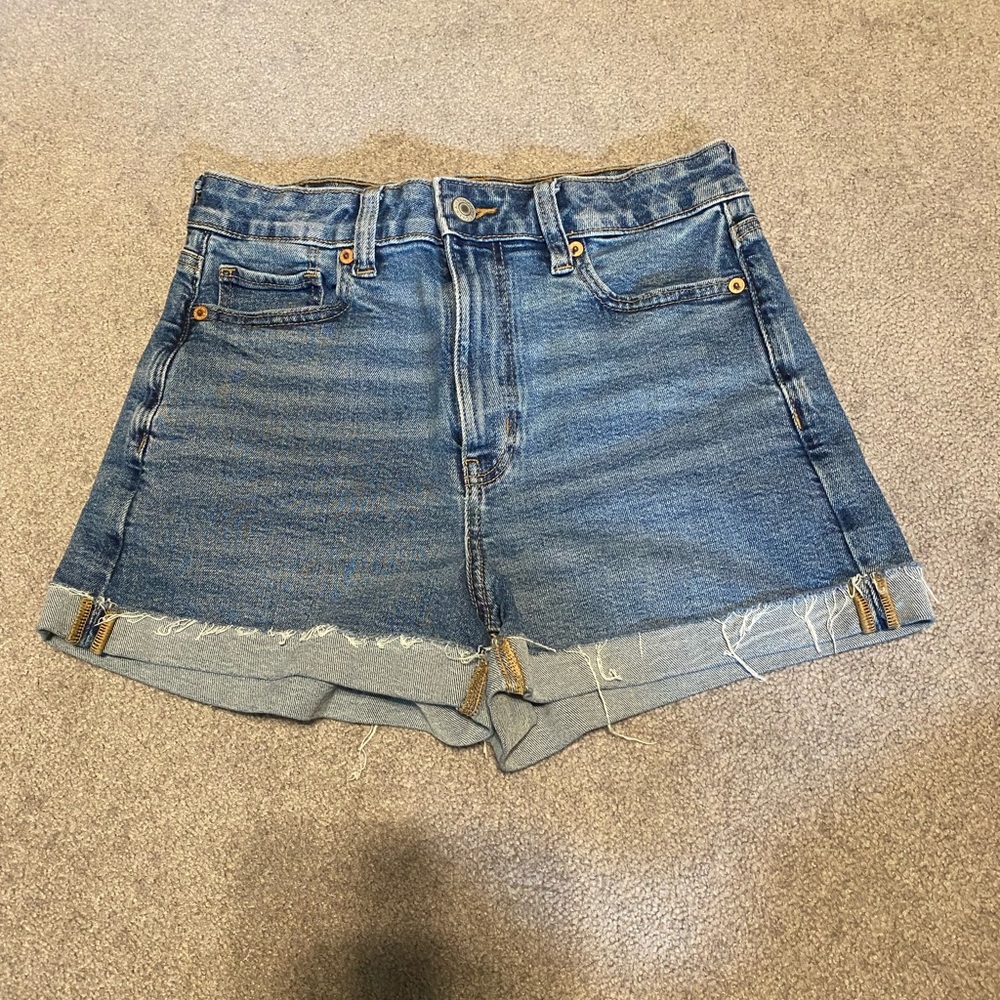 American Eagle Outfitters Blue Jean Shorts High-Waisted Vintage